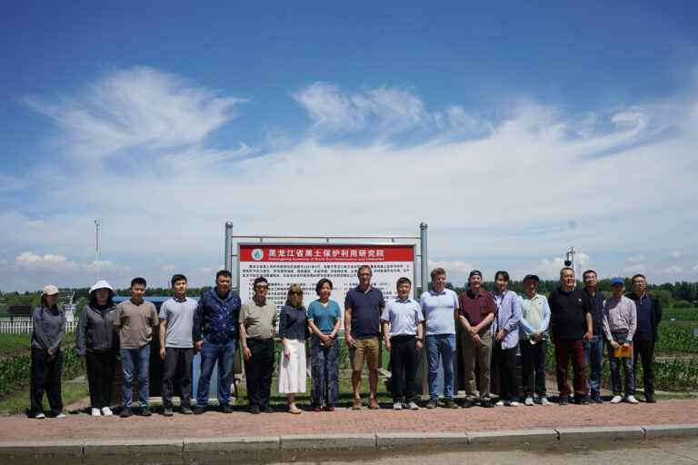 At the test site of the Harbin Academy of Black Soil Conservation and Utilization, © HAAS